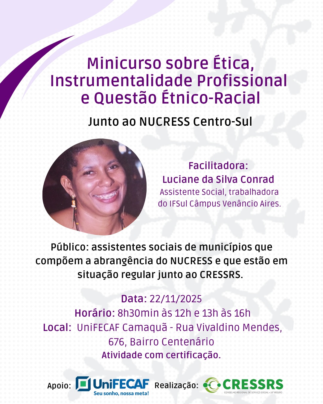 card com as informações do texto.